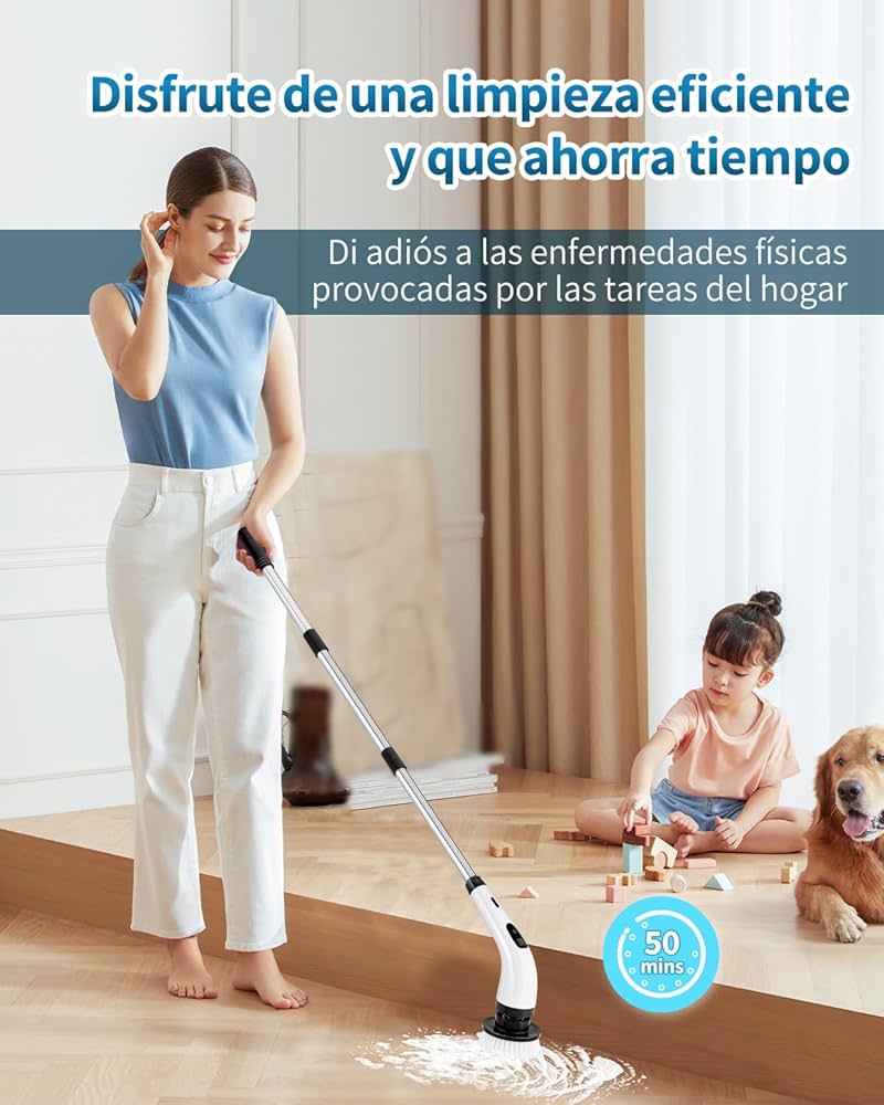 Cepillo de limpieza HOGAR recargable